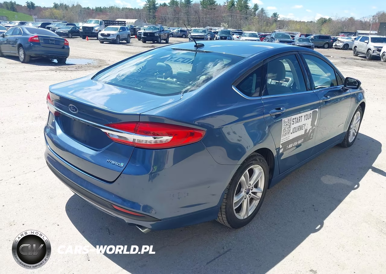 2018 Ford Fusion Hybrid S VIN:3FA6P0UU1JR243469 - 4