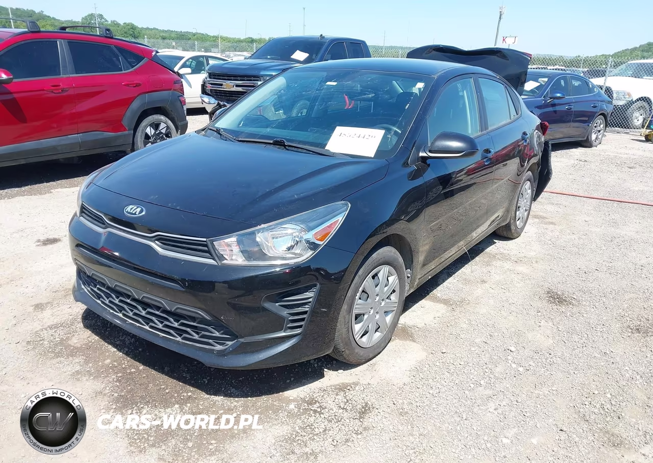 2021 Kia Rio Lx VIN:3KPA24AD2ME416555 - 2