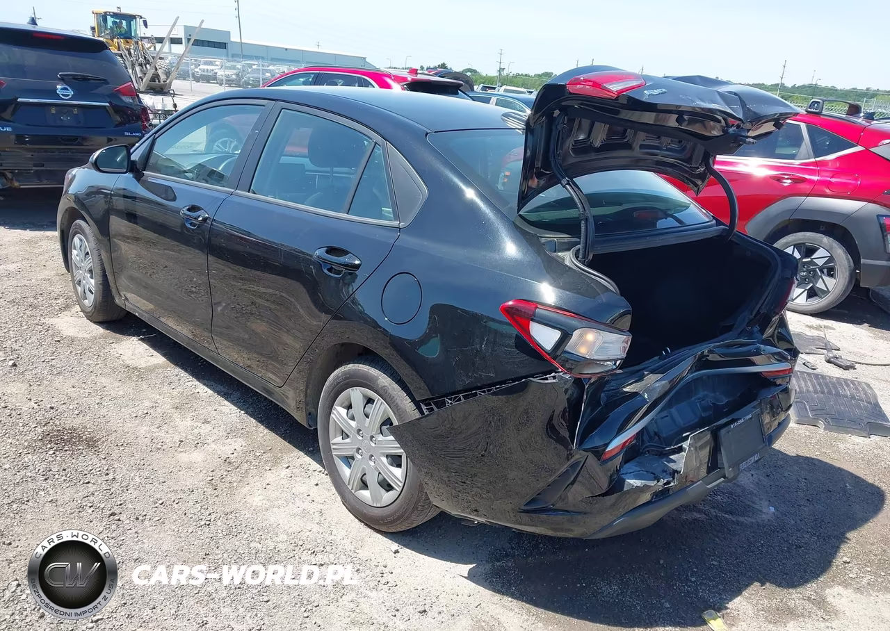 2021 Kia Rio Lx VIN:3KPA24AD2ME416555 - 3