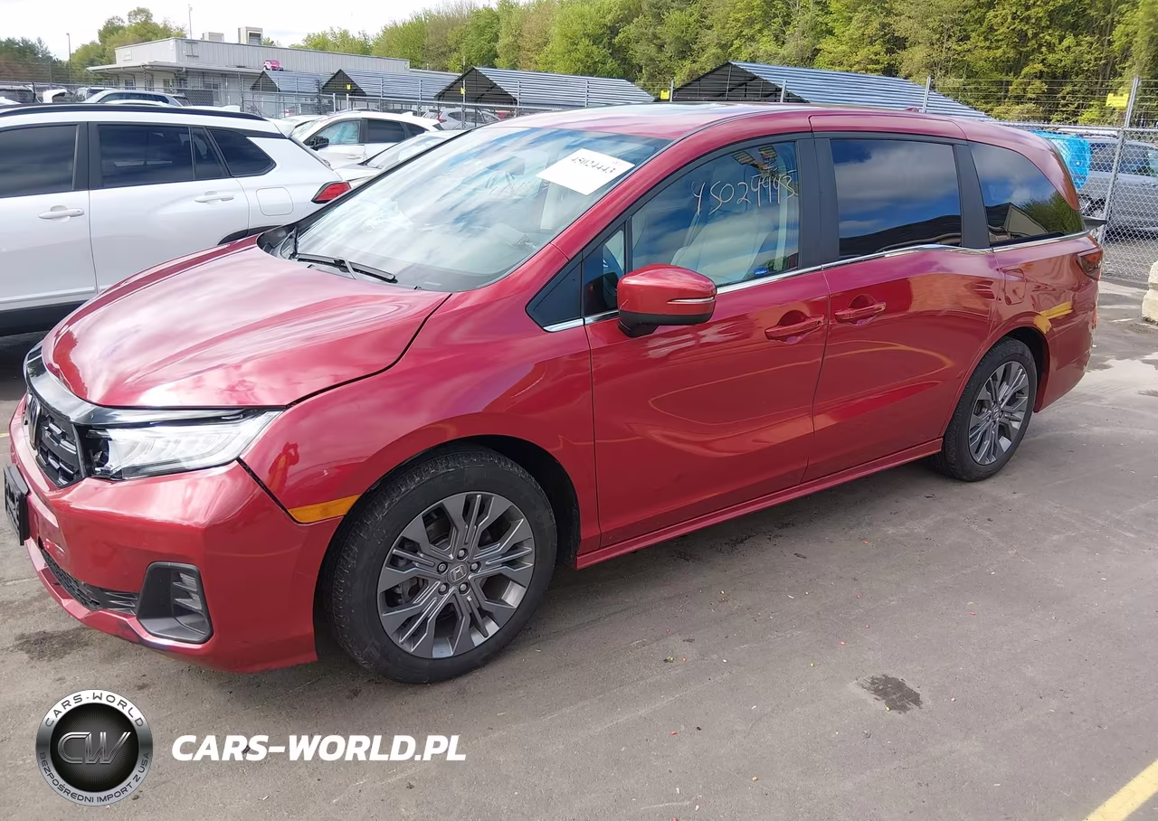 2025 Honda Odyssey Touring VIN:5FNRL6H87SB011433 - 2