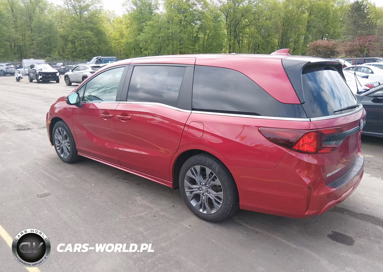 2025 Honda Odyssey Touring VIN:5FNRL6H87SB011433 - 3