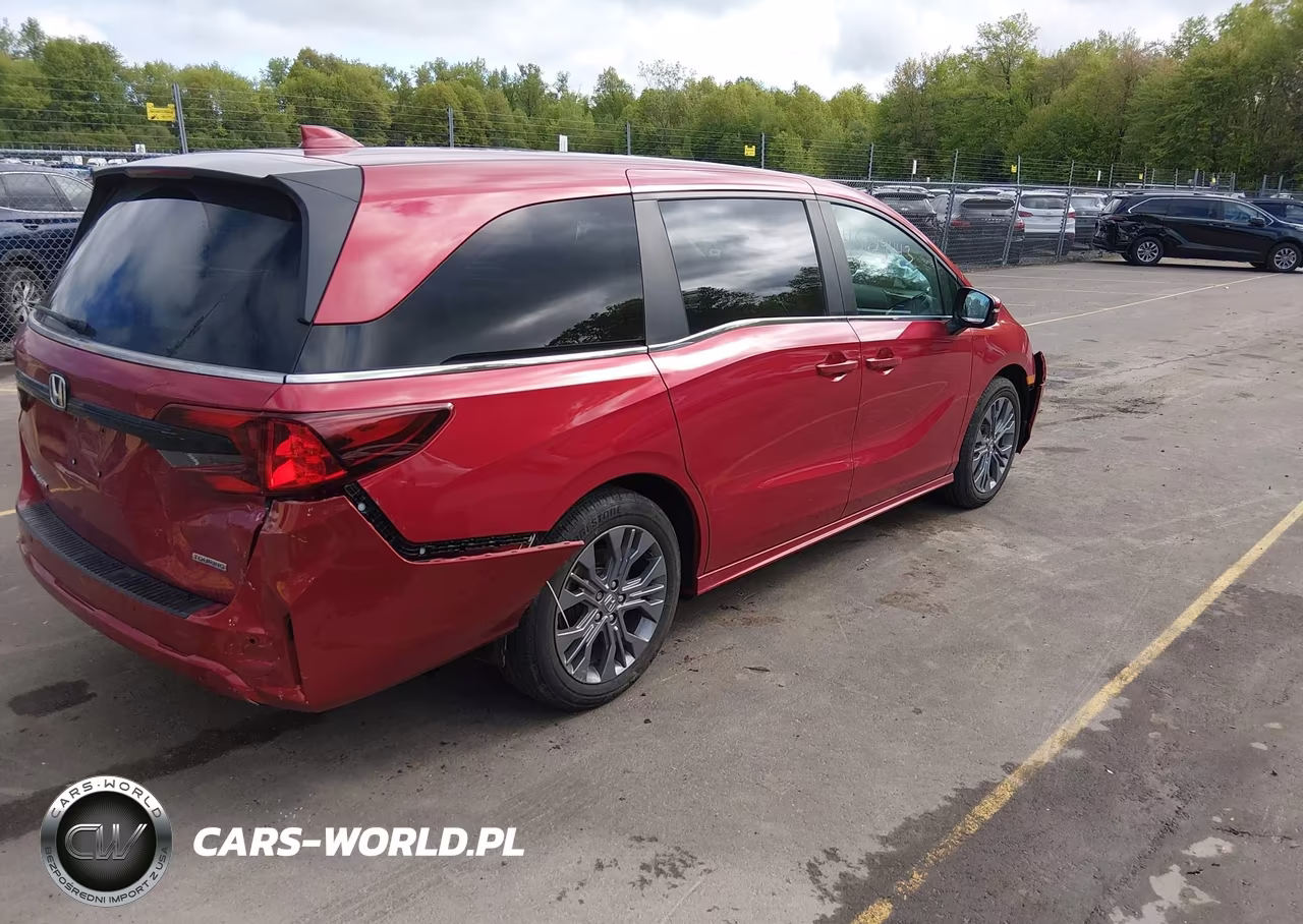 2025 Honda Odyssey Touring VIN:5FNRL6H87SB011433 - 4
