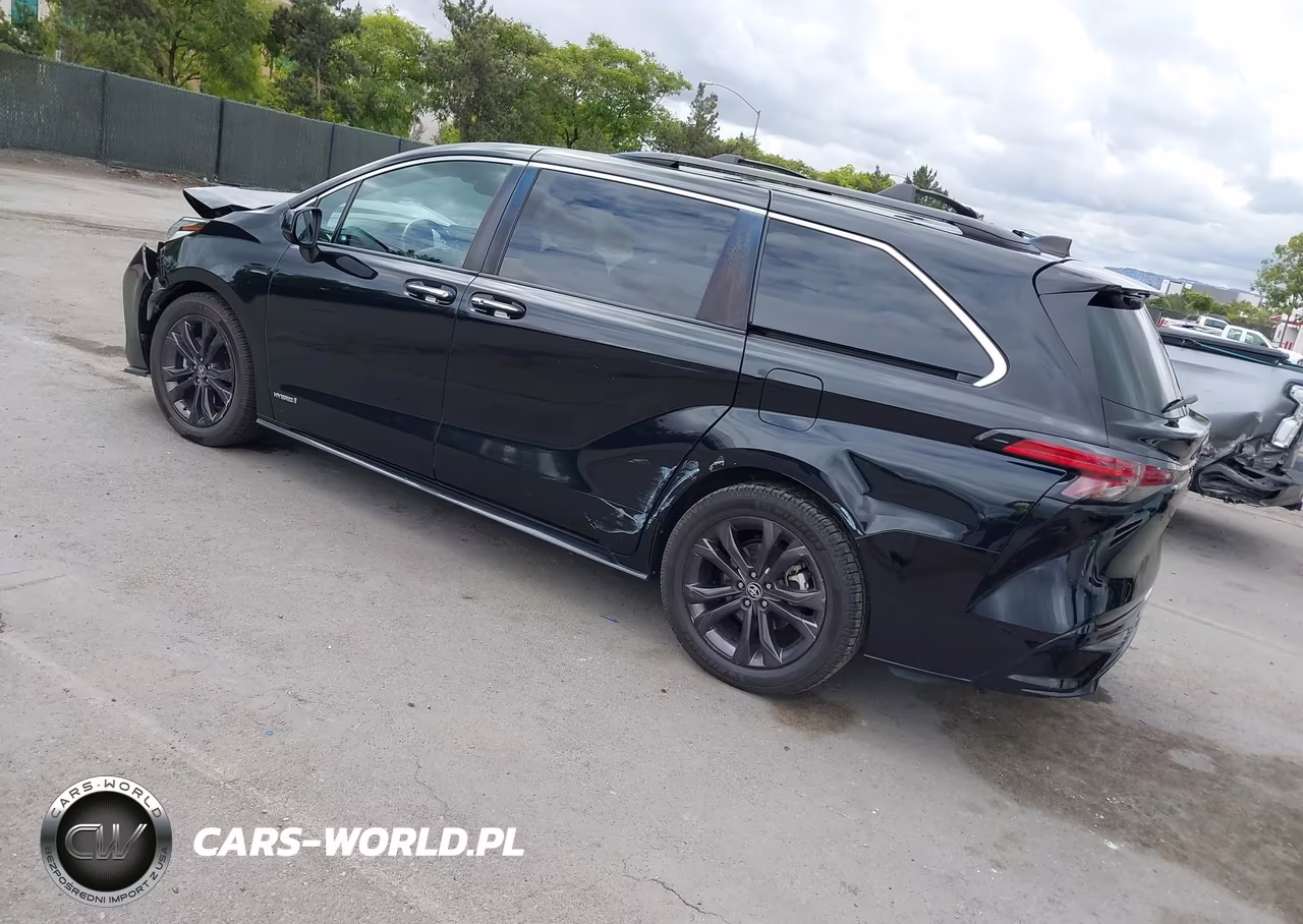 2021 Toyota Sienna Xse VIN:5TDDRKECXMS054950 - 3