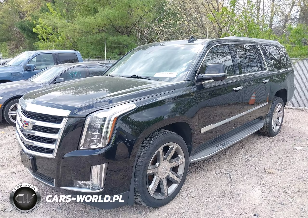 2015 Cadillac Escalade Esv Luxury VIN:1GYS4SKJ3FR574539 - 2