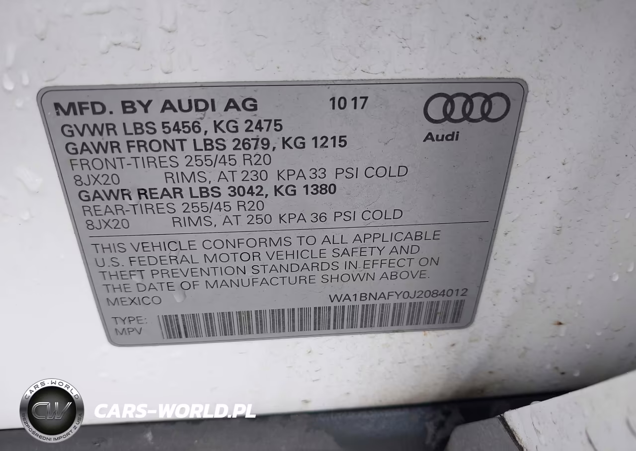 2018 Audi Q5 2.0T Premium-2.0T Tech Premium VIN:WA1BNAFY0J2084012 - 9