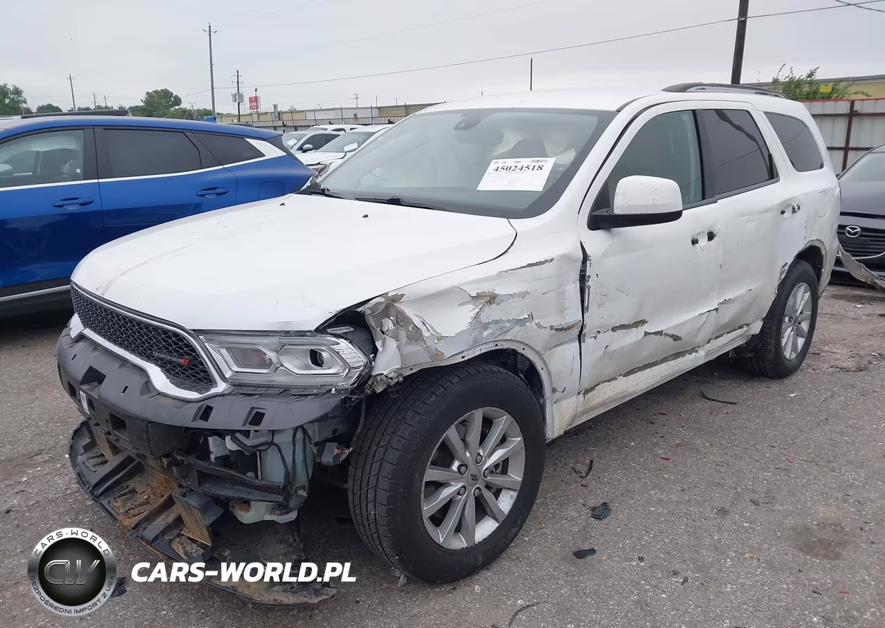 2021 Dodge Durango Sxt Plus Rwd VIN:1C4RDHAG1MC577694 - 2
