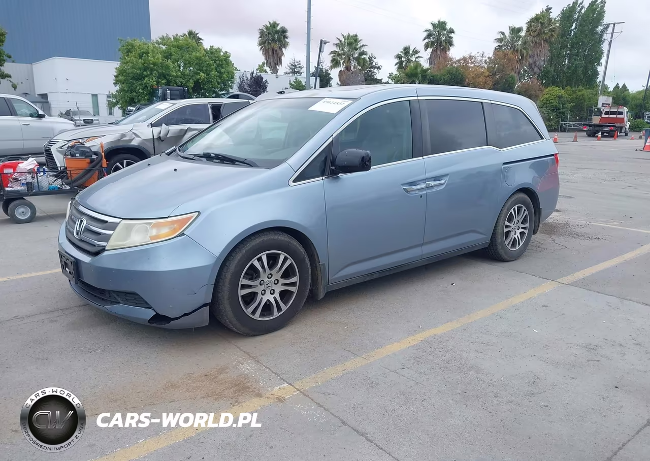 2012 Honda Odyssey Ex-L VIN:5FNRL5H69CB107526 - 2