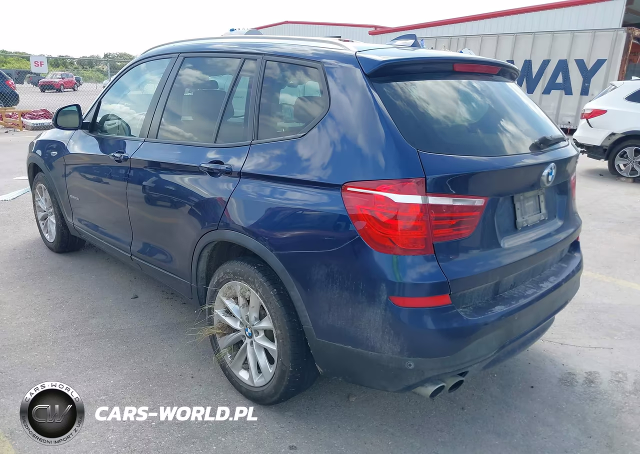 2016 BMW X3 Sdrive28I VIN:5UXWZ7C52G0R32886 - 3
