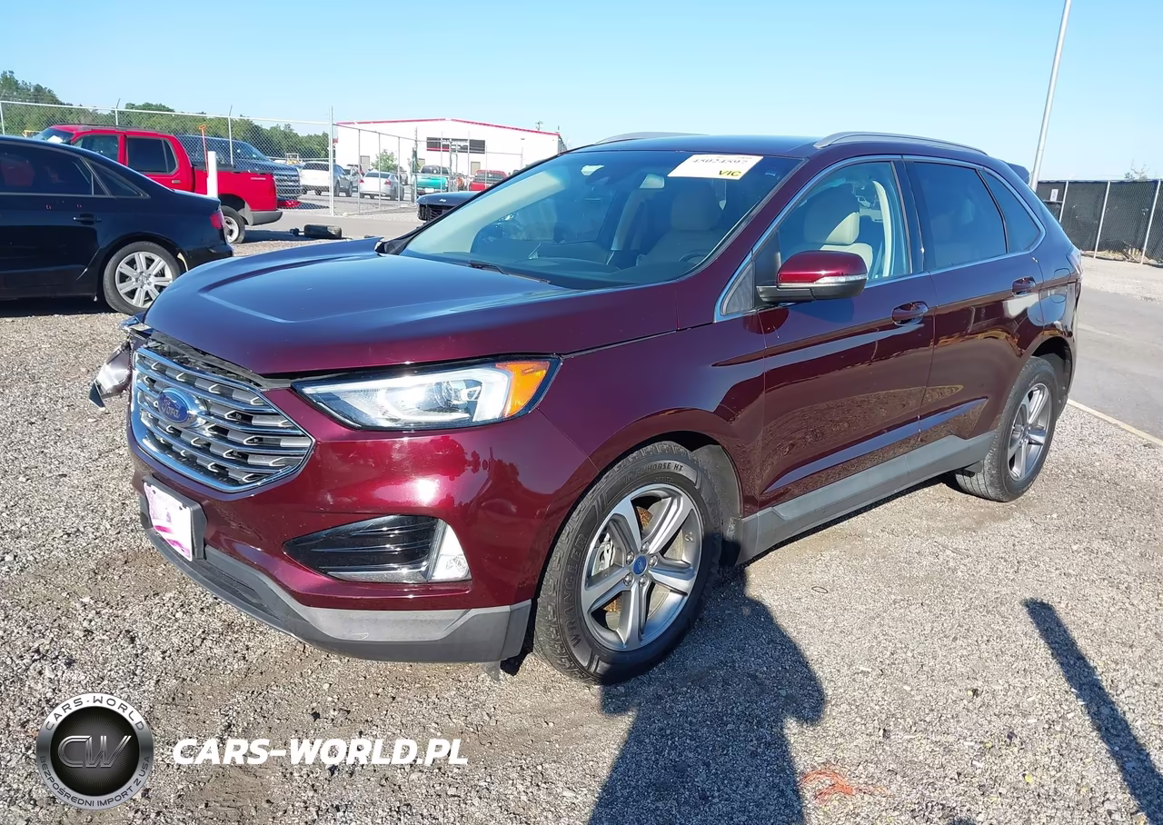 2019 Ford Edge Sel VIN:2FMPK3J90KBC25345 - 2