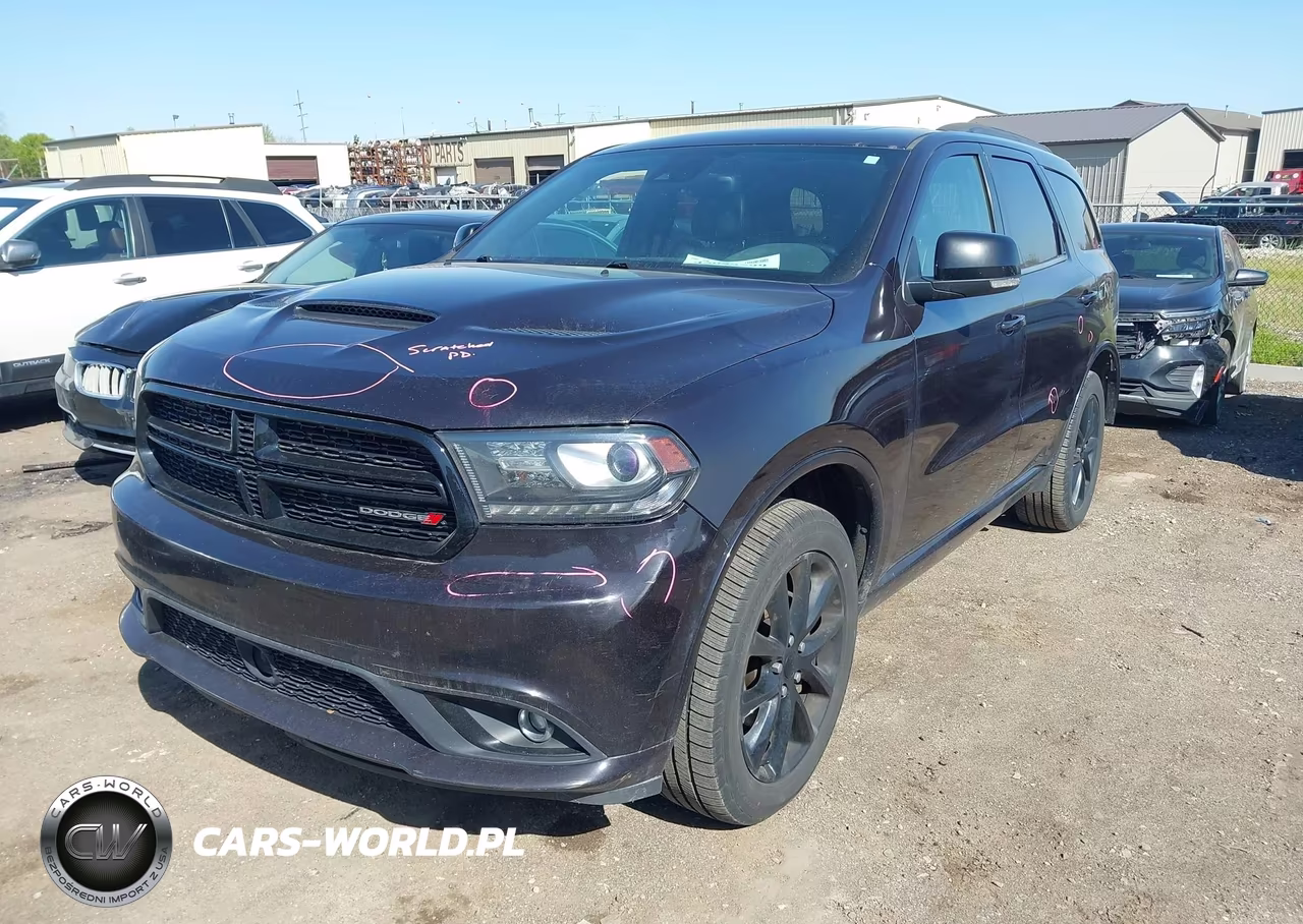2018 Dodge Durango Gt Awd VIN:1C4RDJDG6JC341203 - 2
