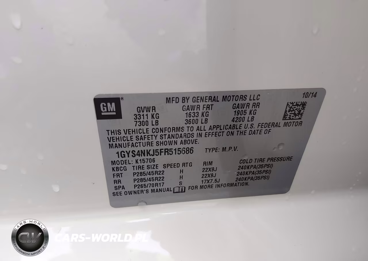 2015 Cadillac Escalade Premium VIN:1GYS4NKJ5FR515686 - 9