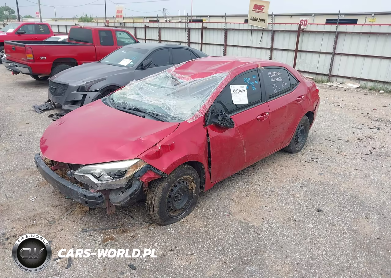 2016 Toyota Corolla Le VIN:5YFBURHE2GP398359 - 2