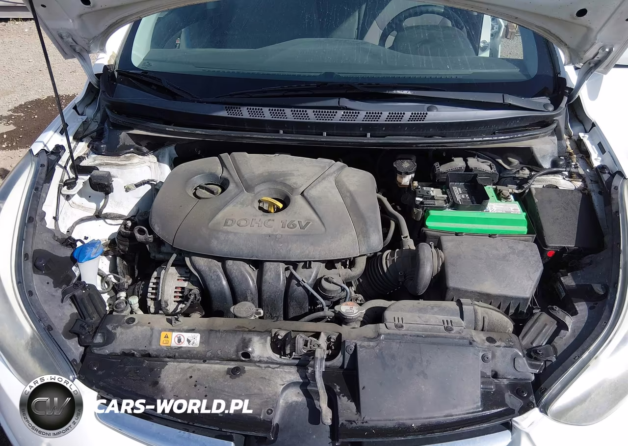 2014 Hyundai Elantra Se VIN:5NPDH4AEXEH523550 - 10