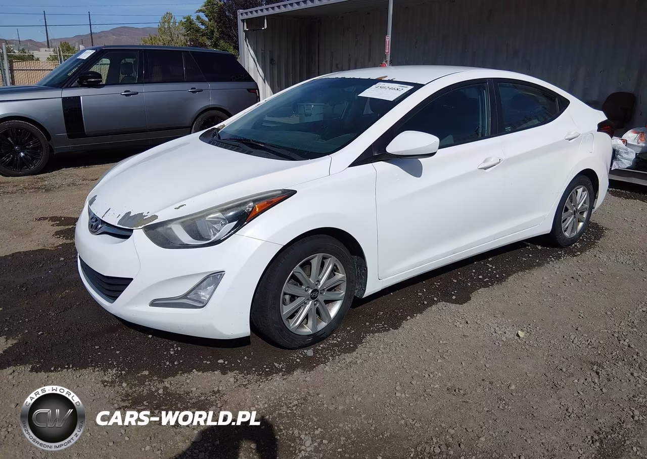 2014 Hyundai Elantra Se VIN:5NPDH4AEXEH523550 - 2