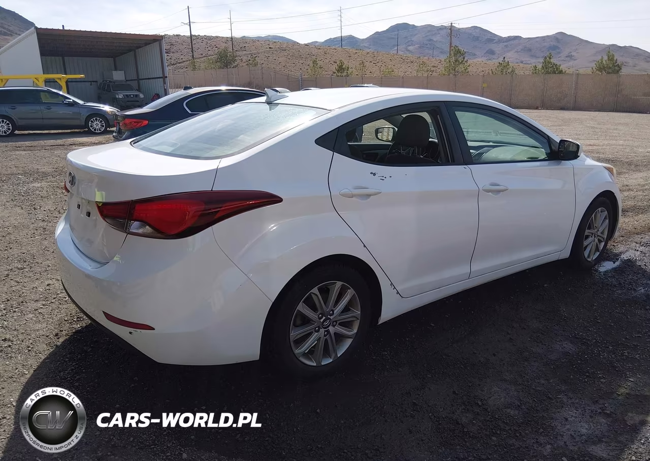 2014 Hyundai Elantra Se VIN:5NPDH4AEXEH523550 - 4