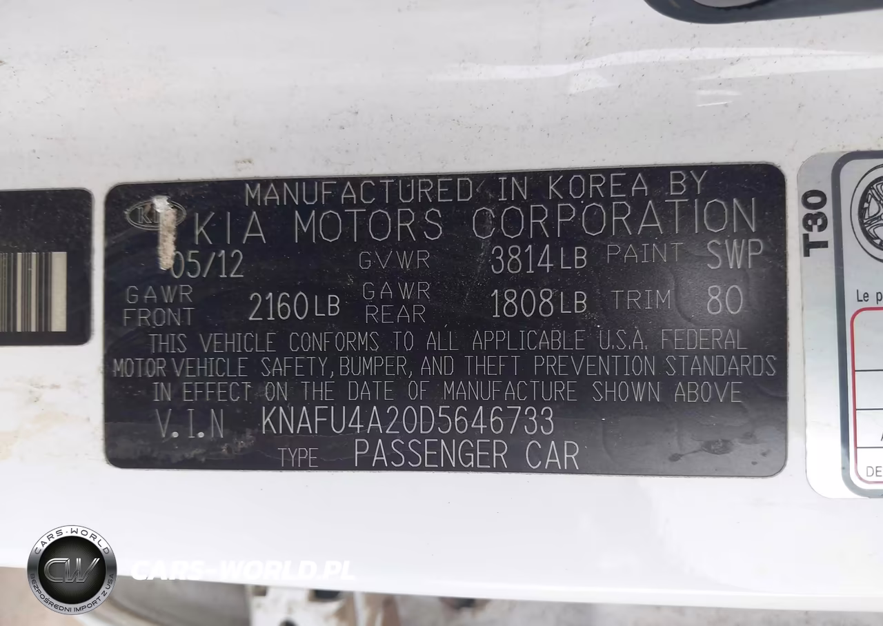 2013 Kia Forte Ex VIN:KNAFU4A20D5646733 - 9