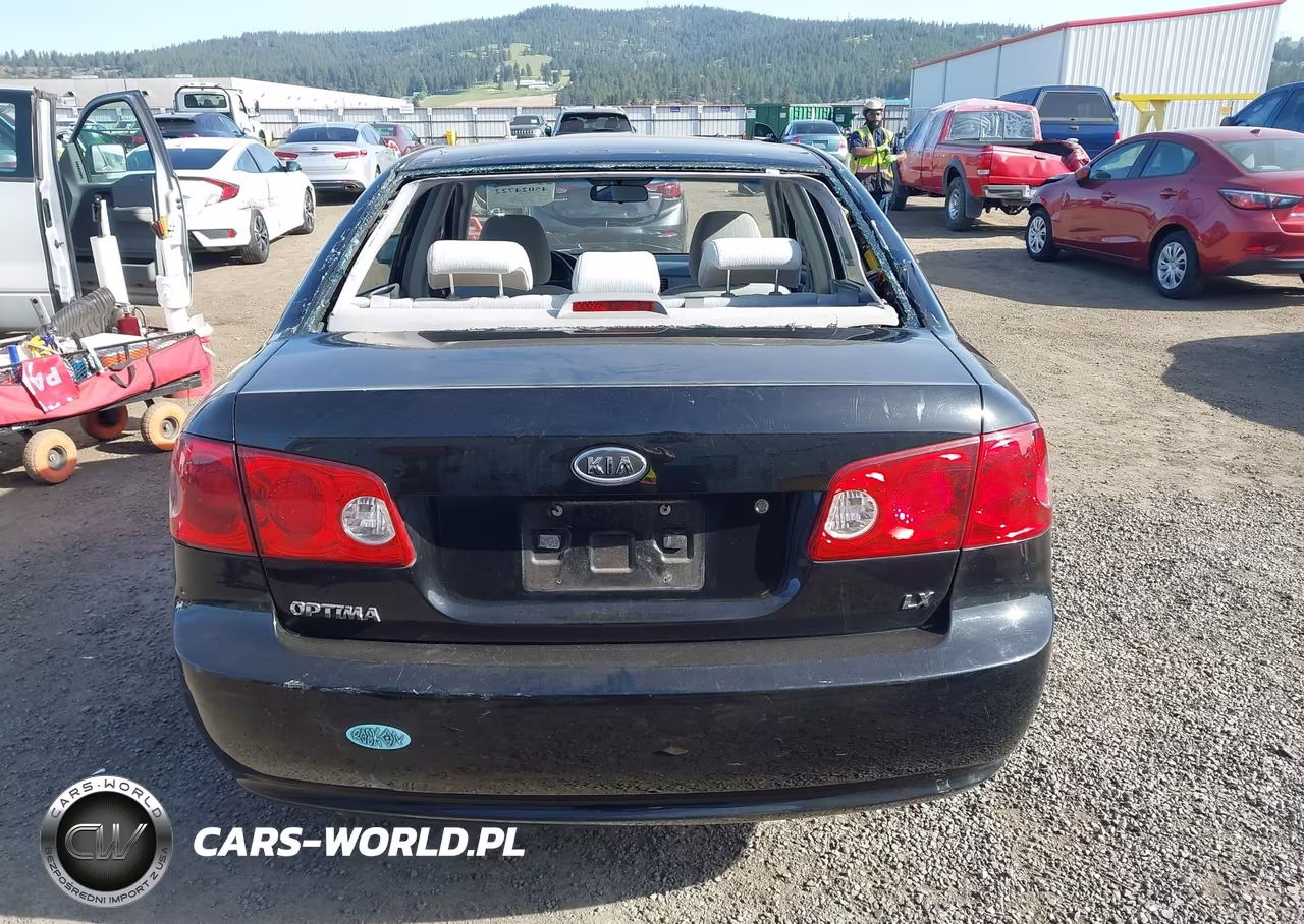 2008 Kia Optima Lx VIN:KNAGE123X85216799 - 15