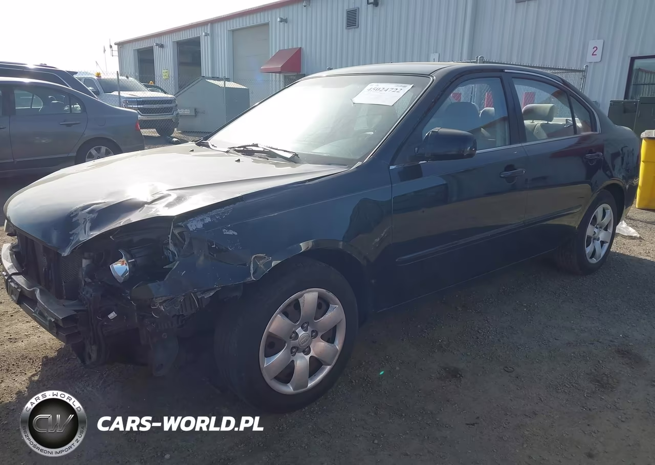2008 Kia Optima Lx VIN:KNAGE123X85216799 - 2