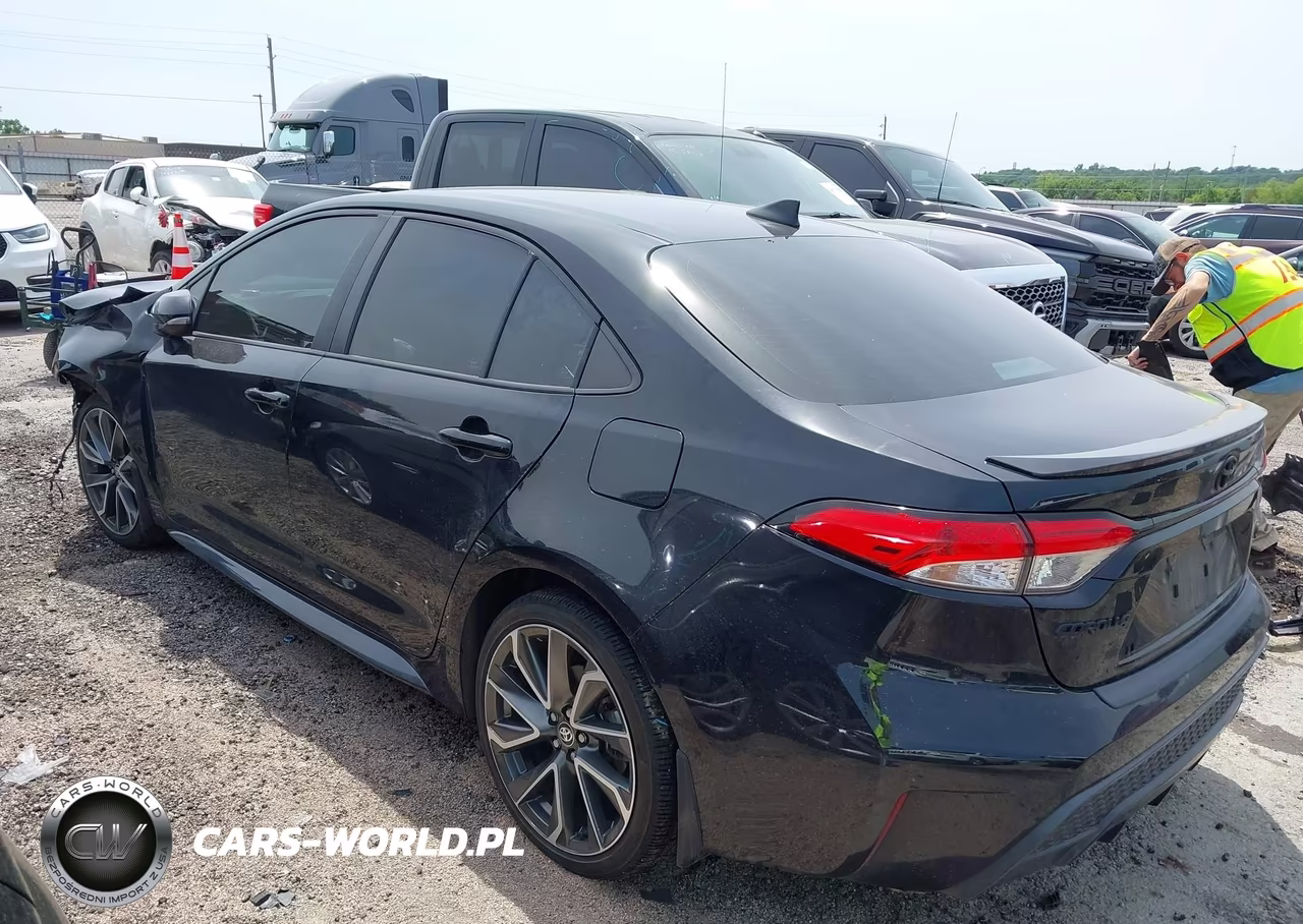 2022 Toyota Corolla Se VIN:5YFS4MCE3NP119475 - 3