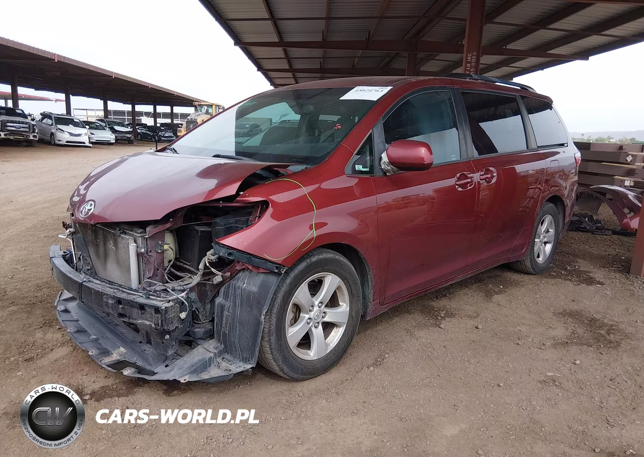 2016 Toyota Sienna Le 8 Passenger VIN:5TDKK3DC1GS709083 - 2
