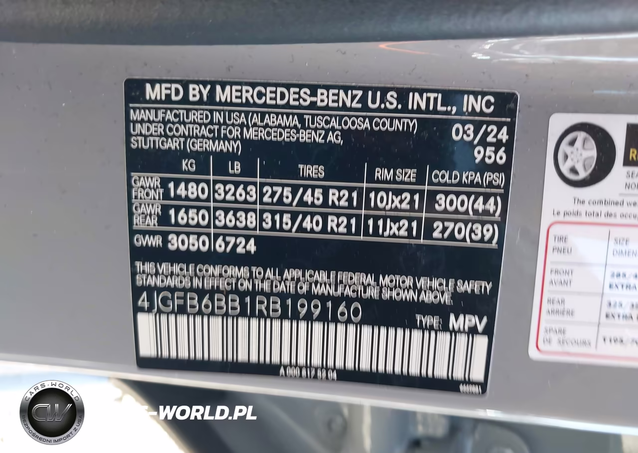 2024 Mercedes-Benz Amg Gle 53 4Matic+ VIN:4JGFB6BB1RB199160 - 9