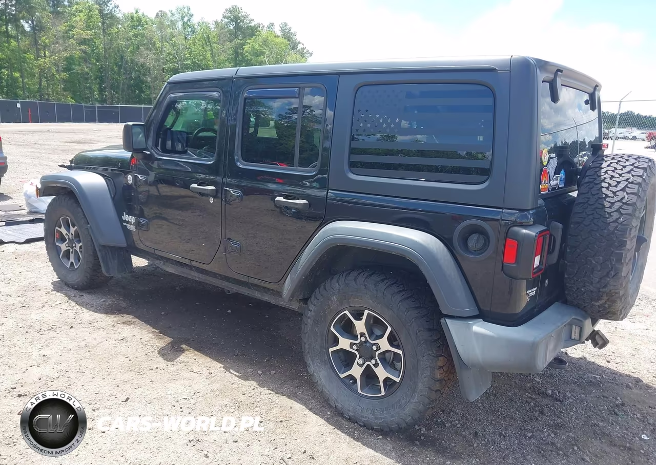 2018 Jeep Wrangler Unlimited Sport 4X4 VIN:1C4HJXDNXJW239083 - 3