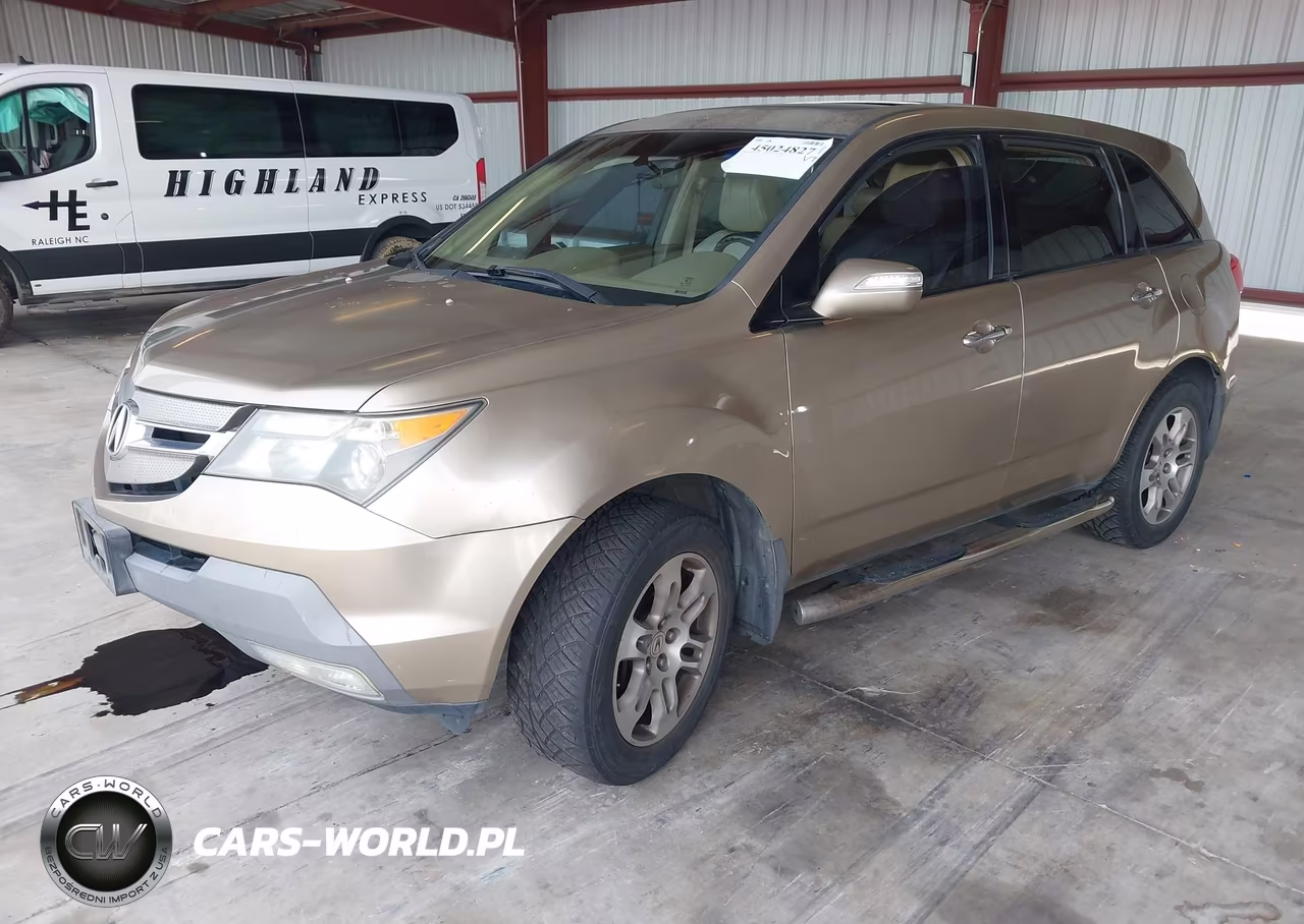 2007 Acura Mdx Technology Package VIN:2HNYD28467H531021 - 2