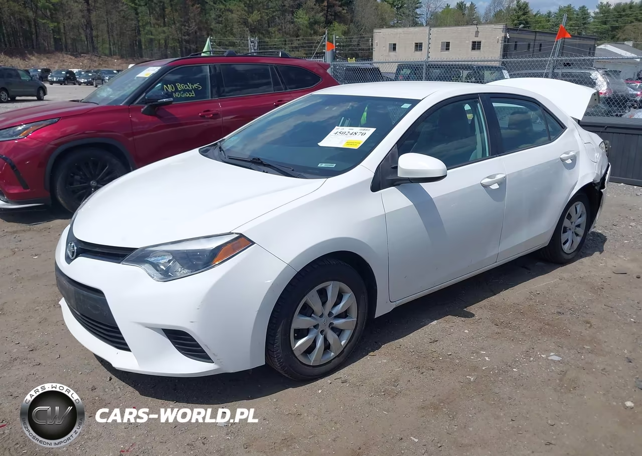 2014 Toyota Corolla Le VIN:2T1BURHE7EC204101 - 2