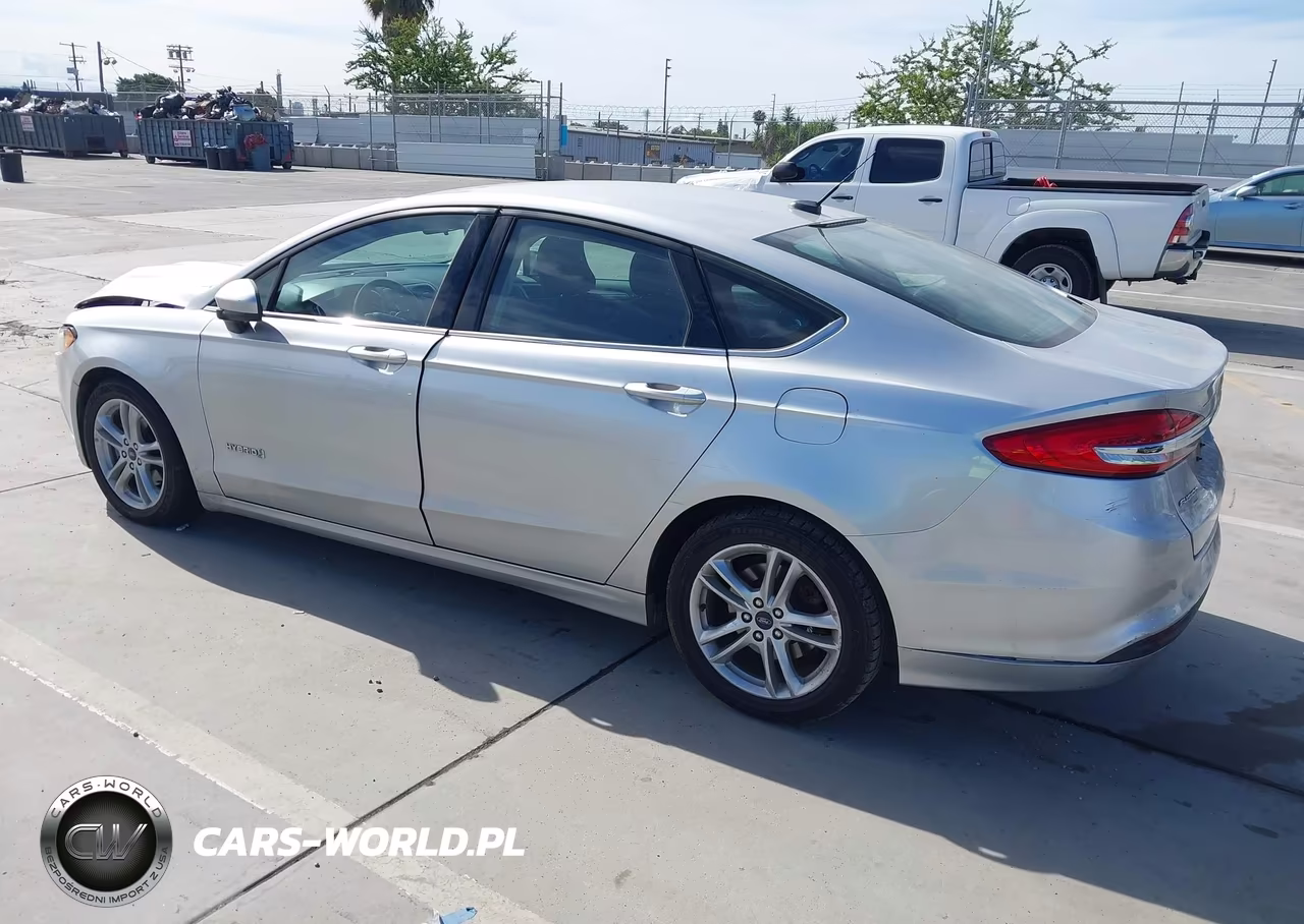 2018 Ford Fusion Hybrid Se VIN:3FA6P0LU3JR269539 - 3