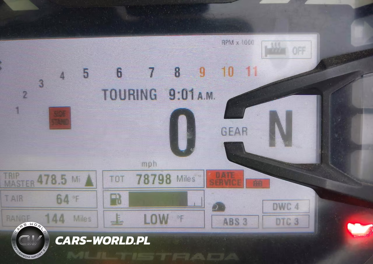 2015 Ducati Multistrada 1200-1200 S-Pikes Peak VIN:ZDM12BWW8FB000531 - 7
