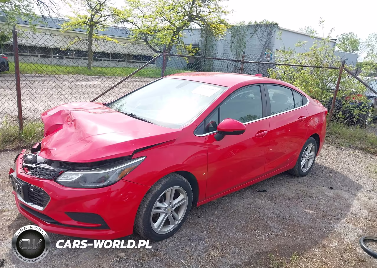 2016 Chevrolet Cruze Lt Auto VIN:1G1BE5SM5G7288065 - 2