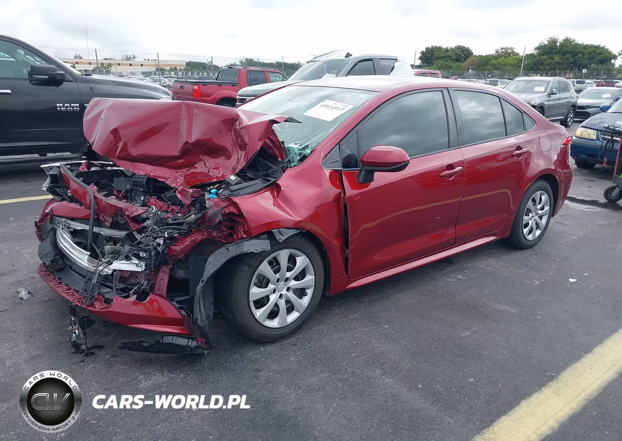 2022 Toyota Corolla Le VIN:JTDEPMAE9NJ201769 - 2