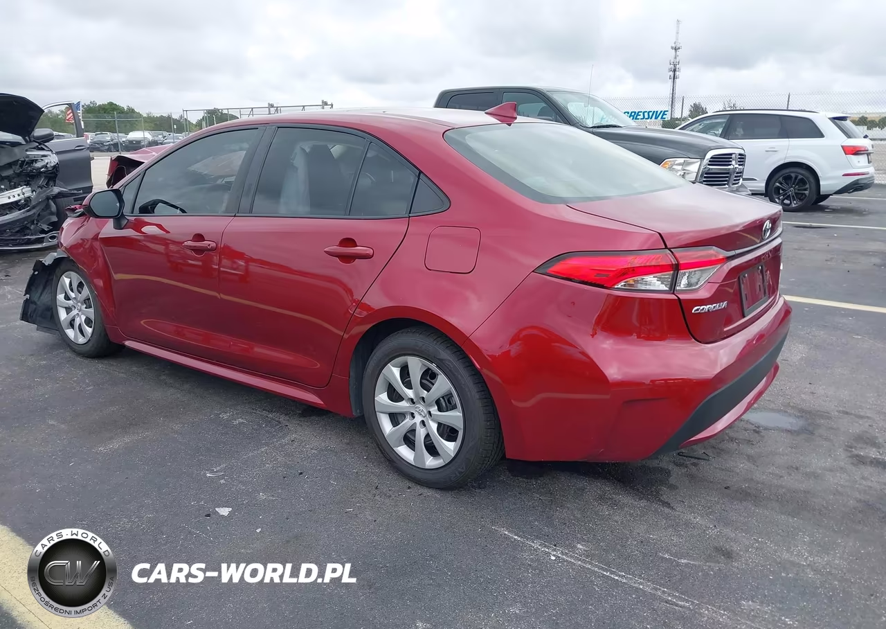 2022 Toyota Corolla Le VIN:JTDEPMAE9NJ201769 - 3