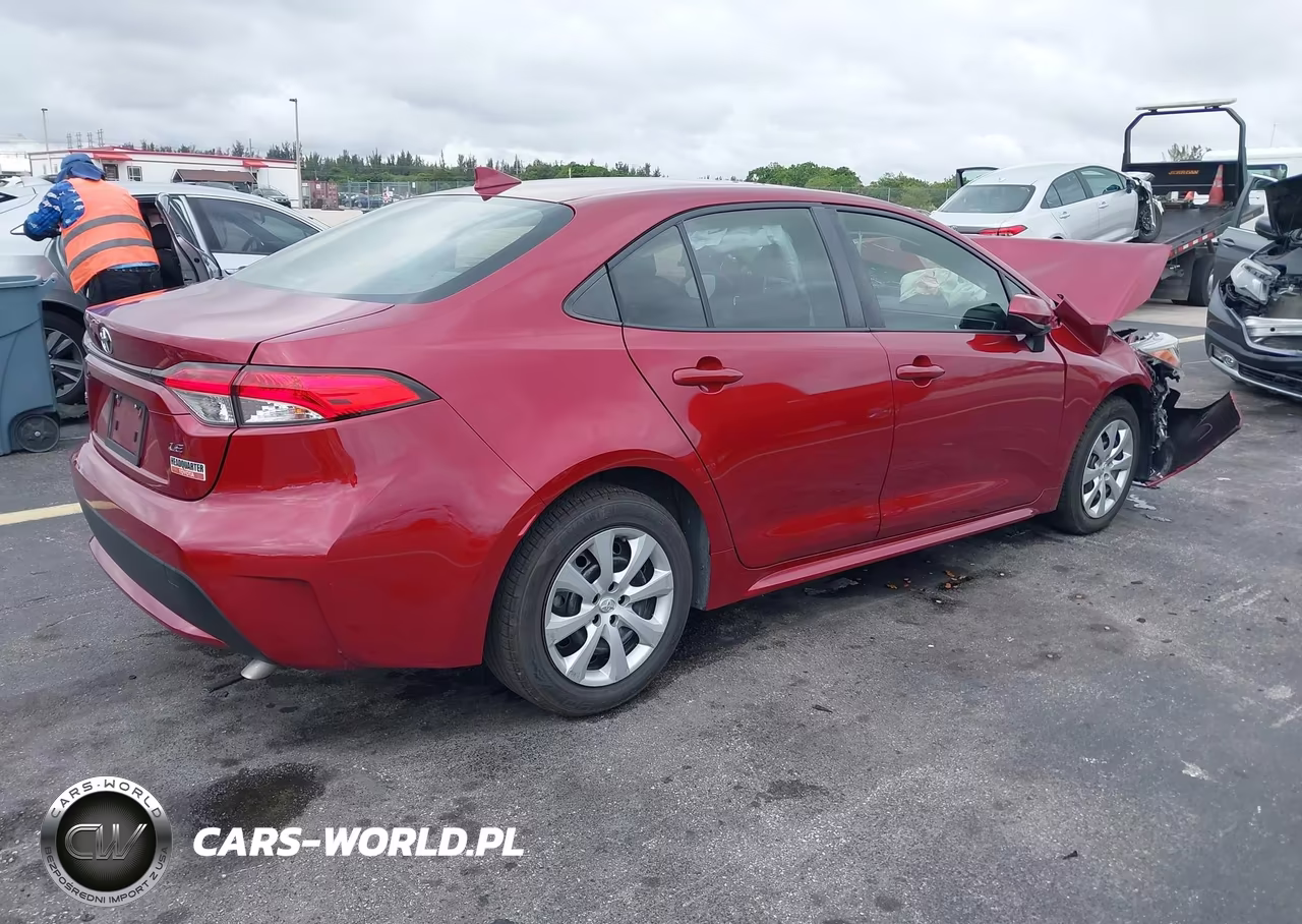 2022 Toyota Corolla Le VIN:JTDEPMAE9NJ201769 - 4