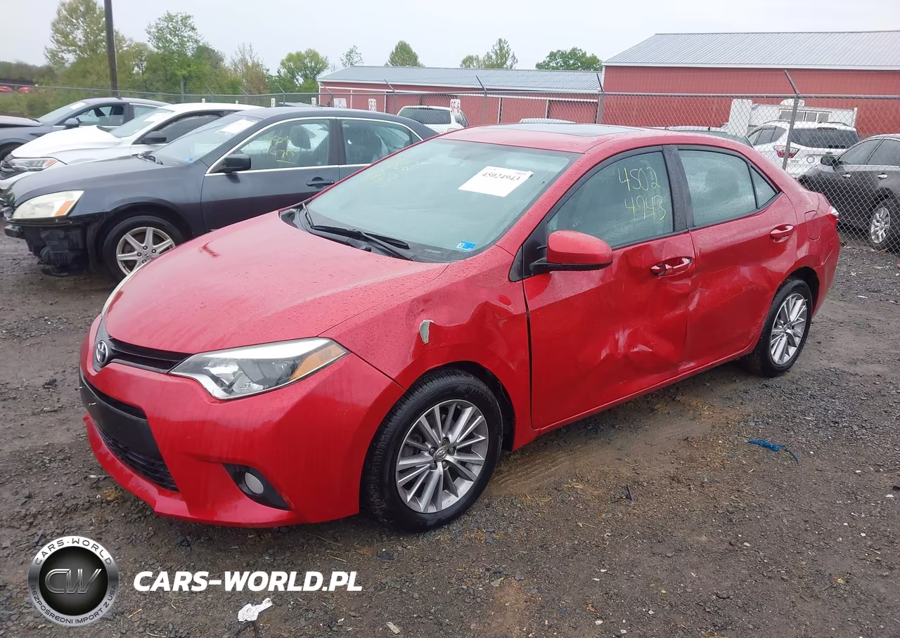 2014 Toyota Corolla Le Plus VIN:2T1BURHE5EC080443 - 2