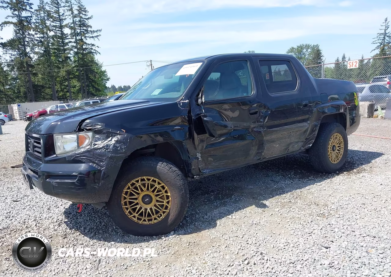 2007 Honda Ridgeline Rtl VIN:2HJYK16547H548350 - 2