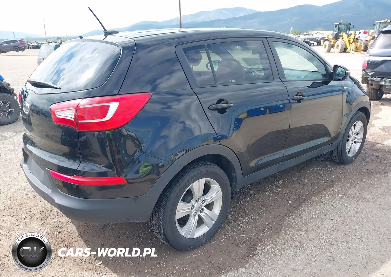2012 Kia Sportage Lx VIN:KNDPBCA27C7201805 - 4