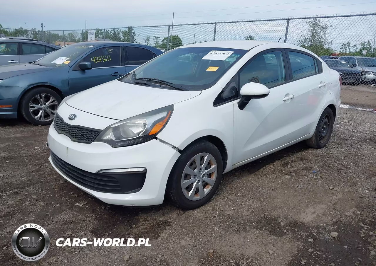 2016 Kia Rio Lx VIN:KNADM4A34G6585174 - 2