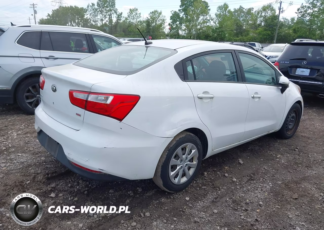 2016 Kia Rio Lx VIN:KNADM4A34G6585174 - 4