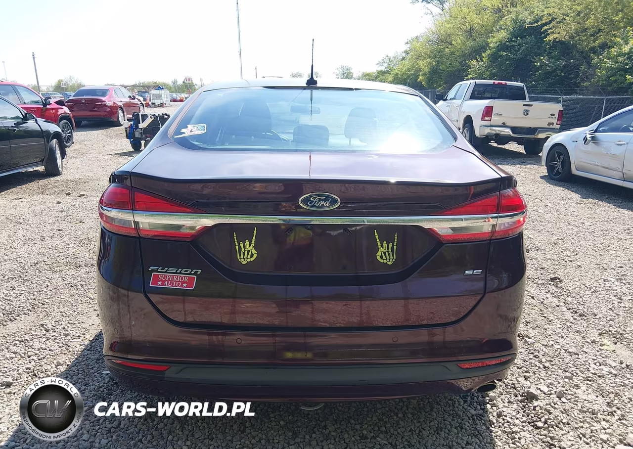2017 Ford Fusion Se VIN:3FA6P0H78HR269176 - 16