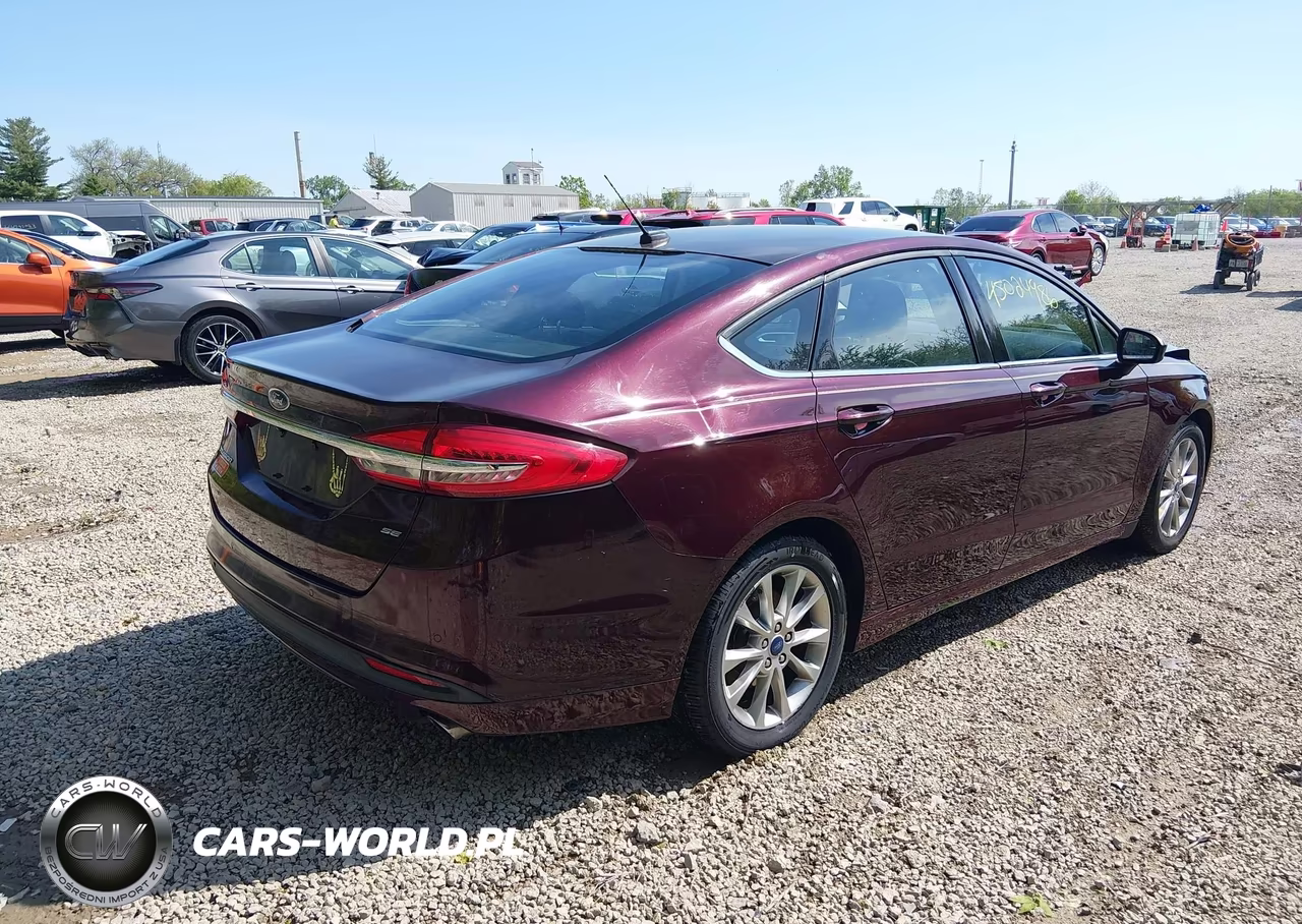 2017 Ford Fusion Se VIN:3FA6P0H78HR269176 - 4