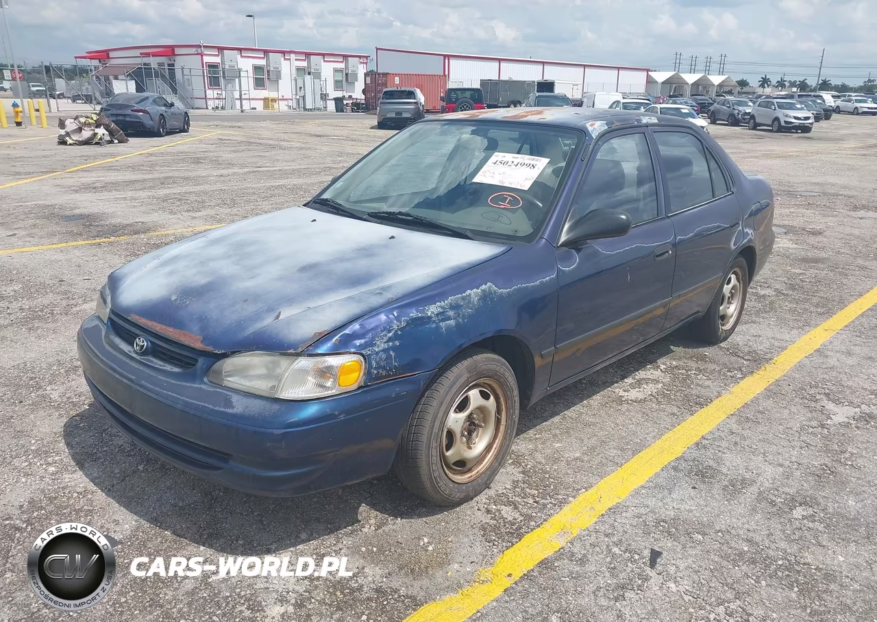 1998 Toyota Corolla Ve VIN:1NXBR12E8WZ120445 - 2
