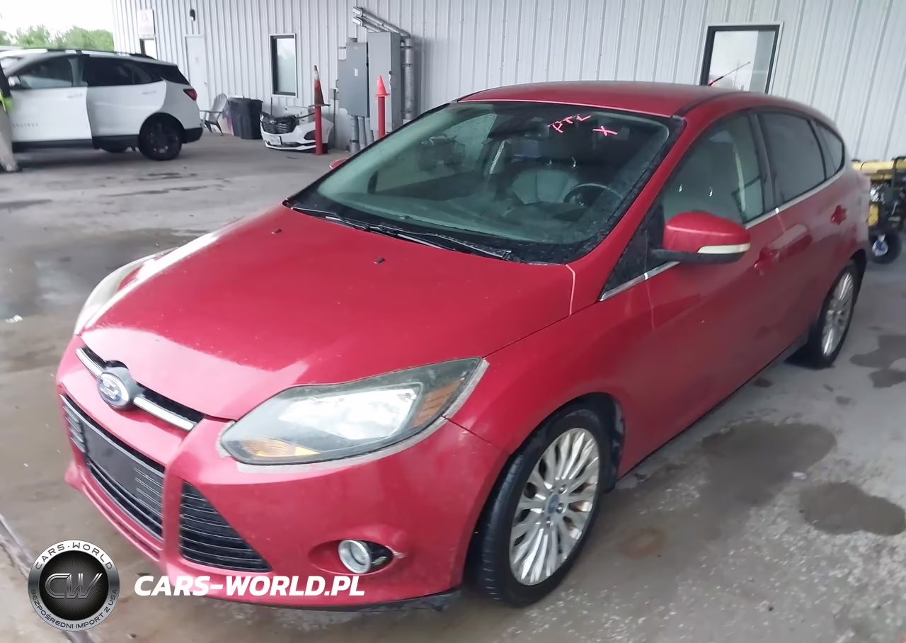 2012 Ford Focus Titanium VIN:1FAHP3N23CL317967 - 2