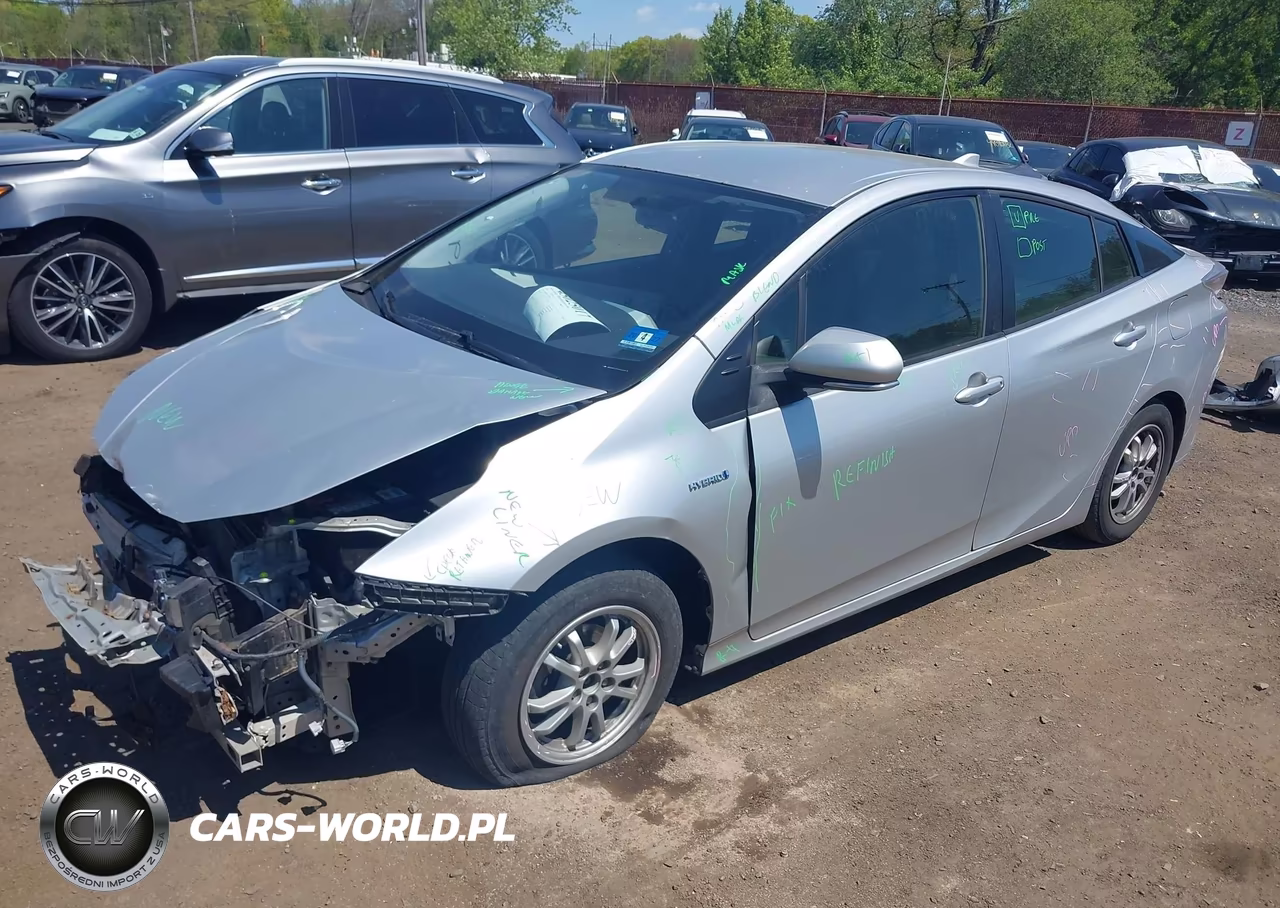 2016 Toyota Prius Two VIN:JTDKBRFU6G3010977 - 2