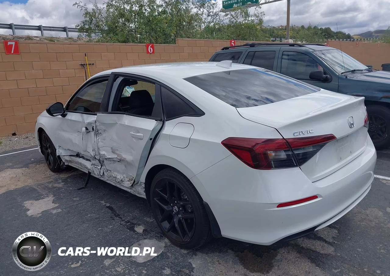 2025 Honda Civic Sport VIN:2HGFE2F59SH580214 - 3