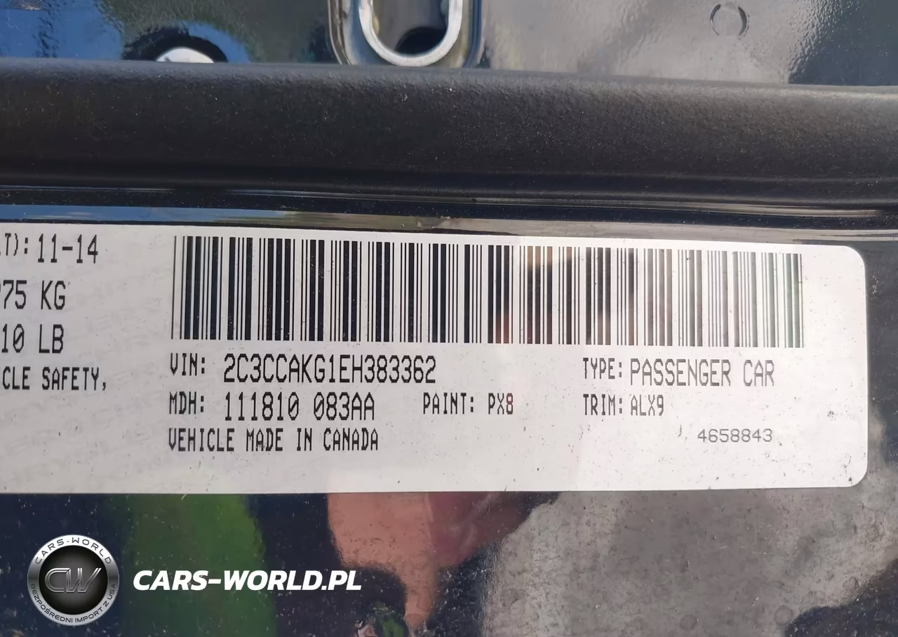 2014 Chrysler 300C Awd VIN:2C3CCAKG1EH383362 - 9