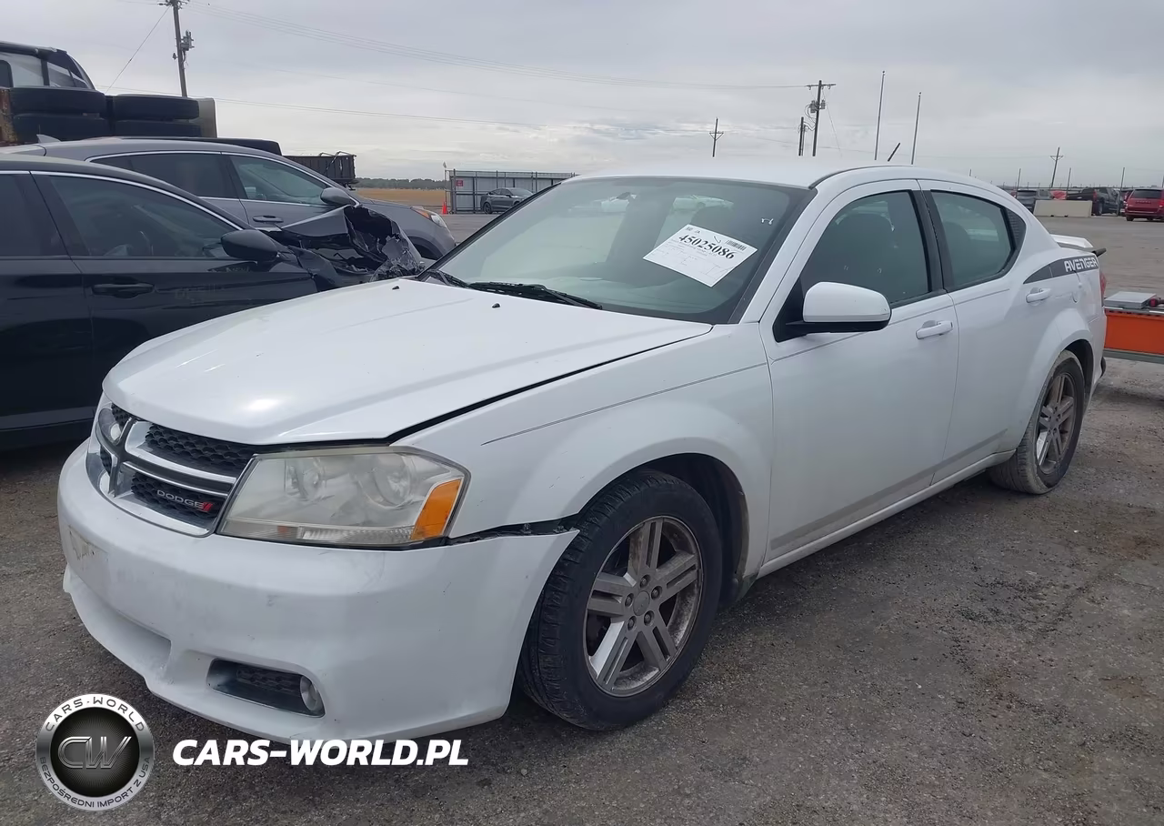 2013 Dodge Avenger Sxt VIN:1C3CDZCBXDN626543 - 2