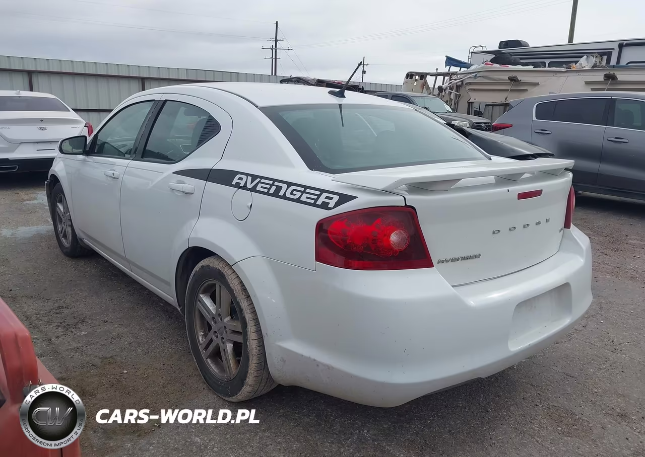 2013 Dodge Avenger Sxt VIN:1C3CDZCBXDN626543 - 3