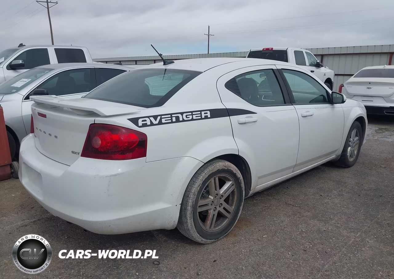 2013 Dodge Avenger Sxt VIN:1C3CDZCBXDN626543 - 4