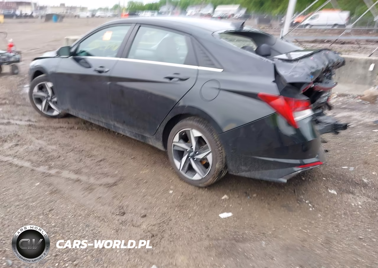 2023 Hyundai Elantra Hybrid Limited VIN:KMHLN4AJ7PU037526 - 3